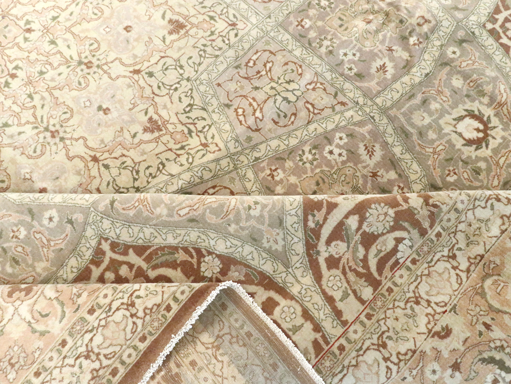 Vintage Persian Tabriz Carpet, No.14064 - Gsblank