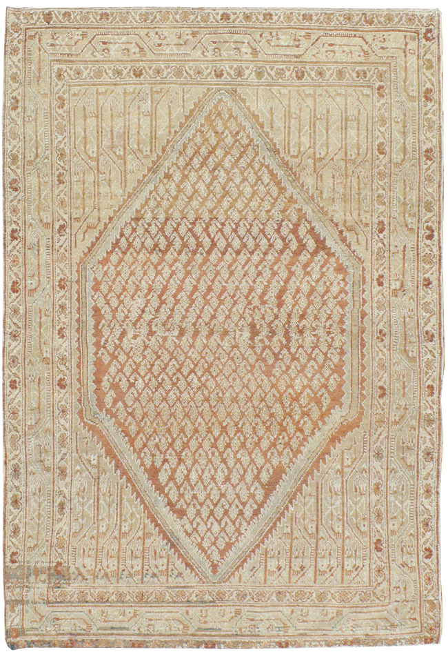 Vintage Persian Malayer Rug, No.14083 - Gsblank
