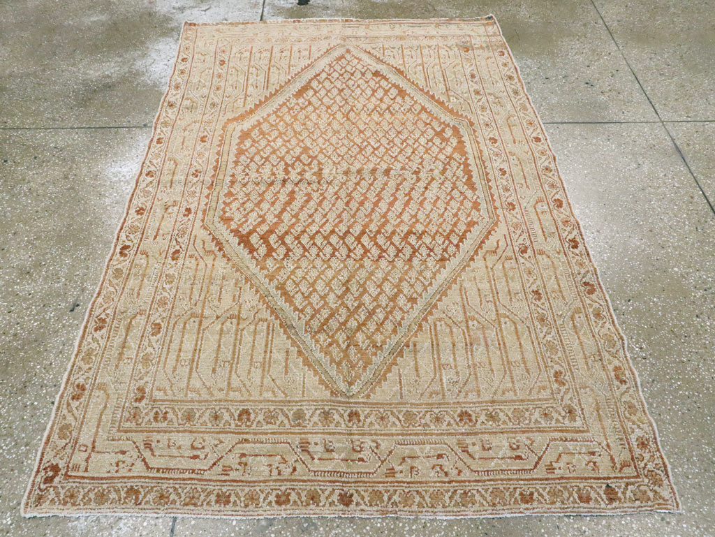 Vintage Persian Malayer Rug, No.14083 - Gsblank