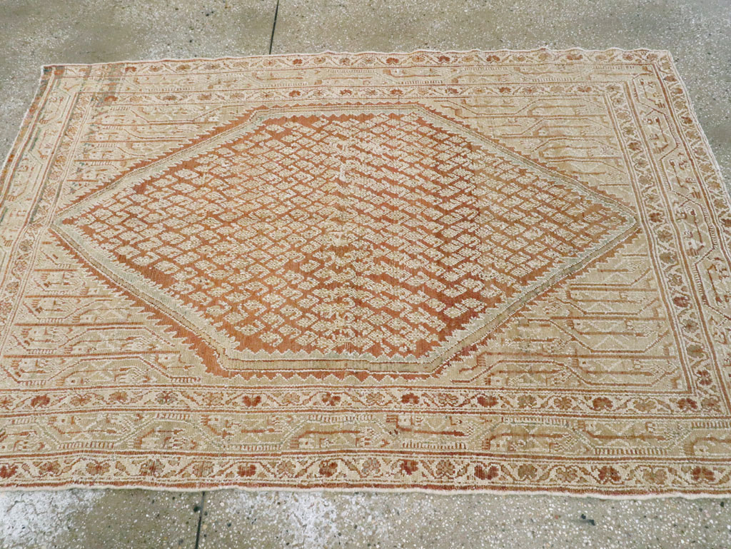 Vintage Persian Malayer Rug, No.14083 - Gsblank