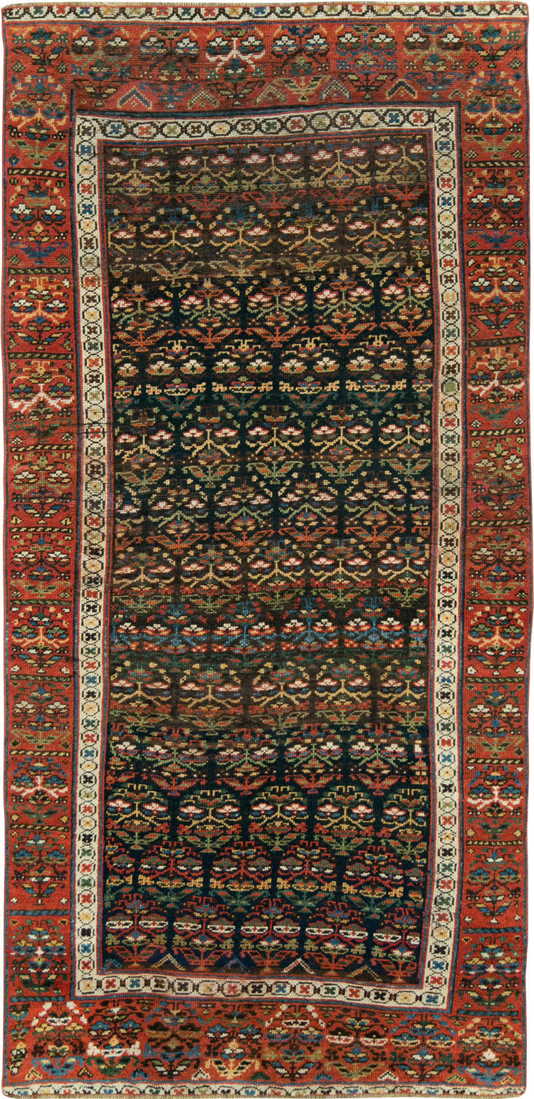 Antique Persian Kurdish Rug, No.14092 - Gsblank