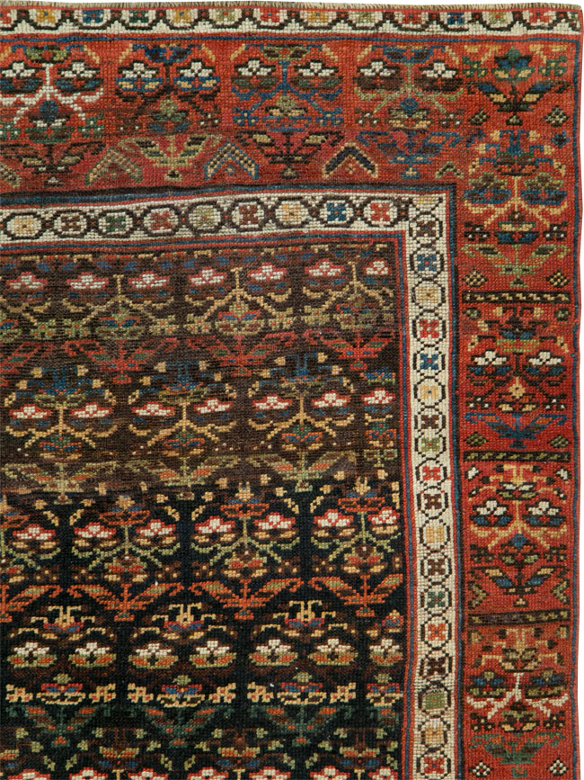 Antique Persian Kurdish Rug, No.14092 - Gsblank