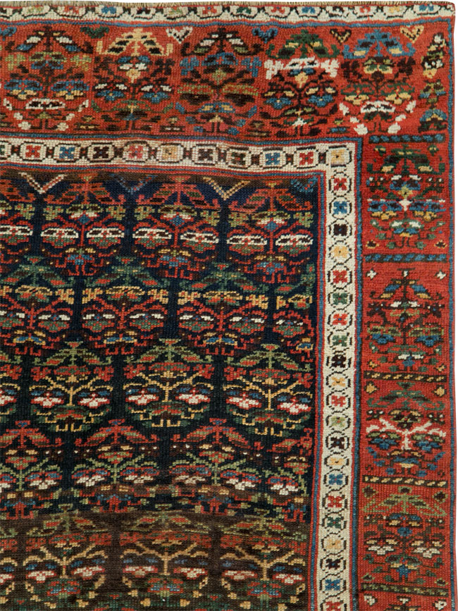 Antique Persian Kurdish Rug, No.14092 - Gsblank