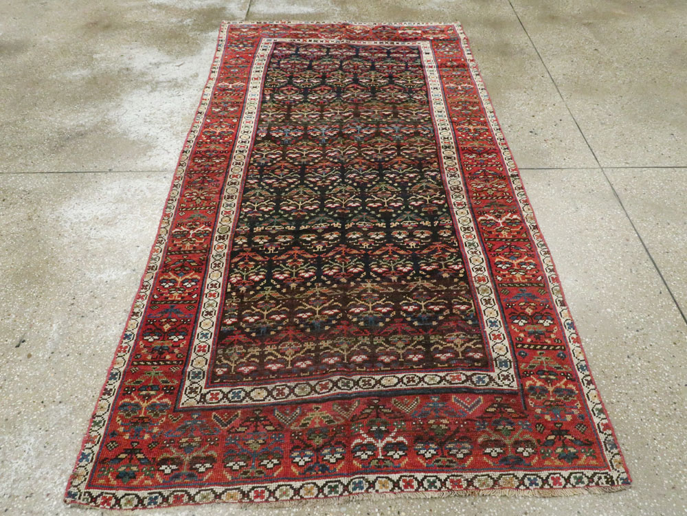 Antique Persian Kurdish Rug, No.14092 - Gsblank