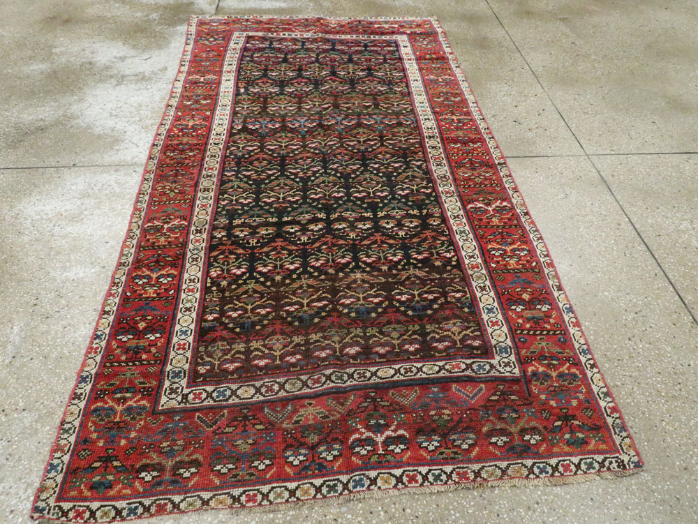 Antique Persian Kurdish Rug, No.14092 - Gsblank