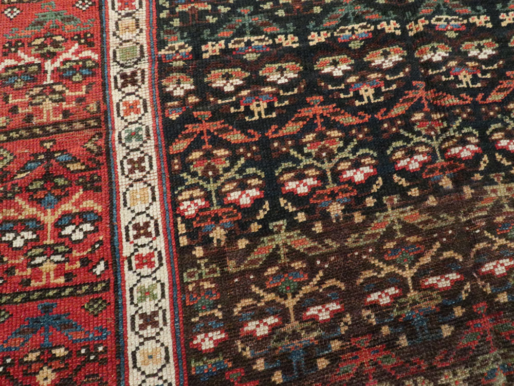Antique Persian Kurdish Rug, No.14092 - Gsblank