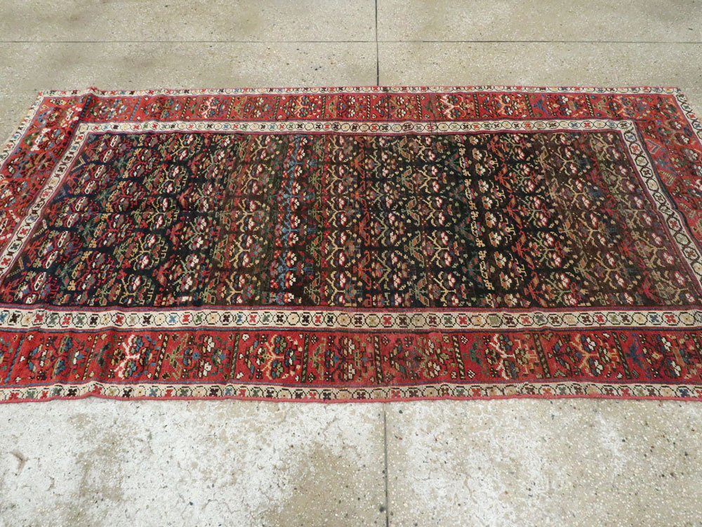 Antique Persian Kurdish Rug, No.14092 - Gsblank