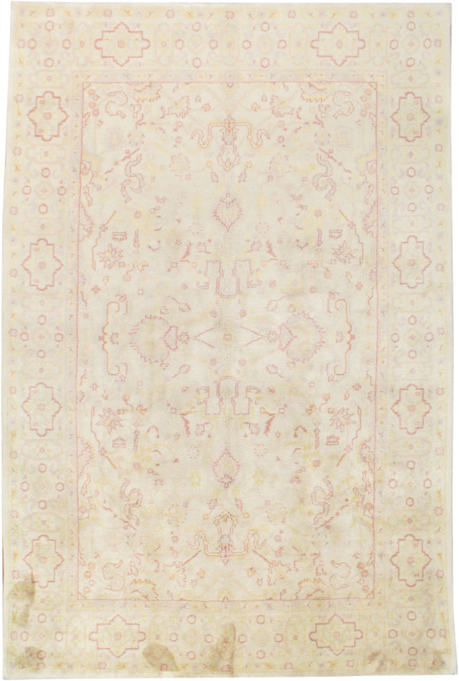 Vintage Indian Lahore Carpet, No.14120 - Gsblank