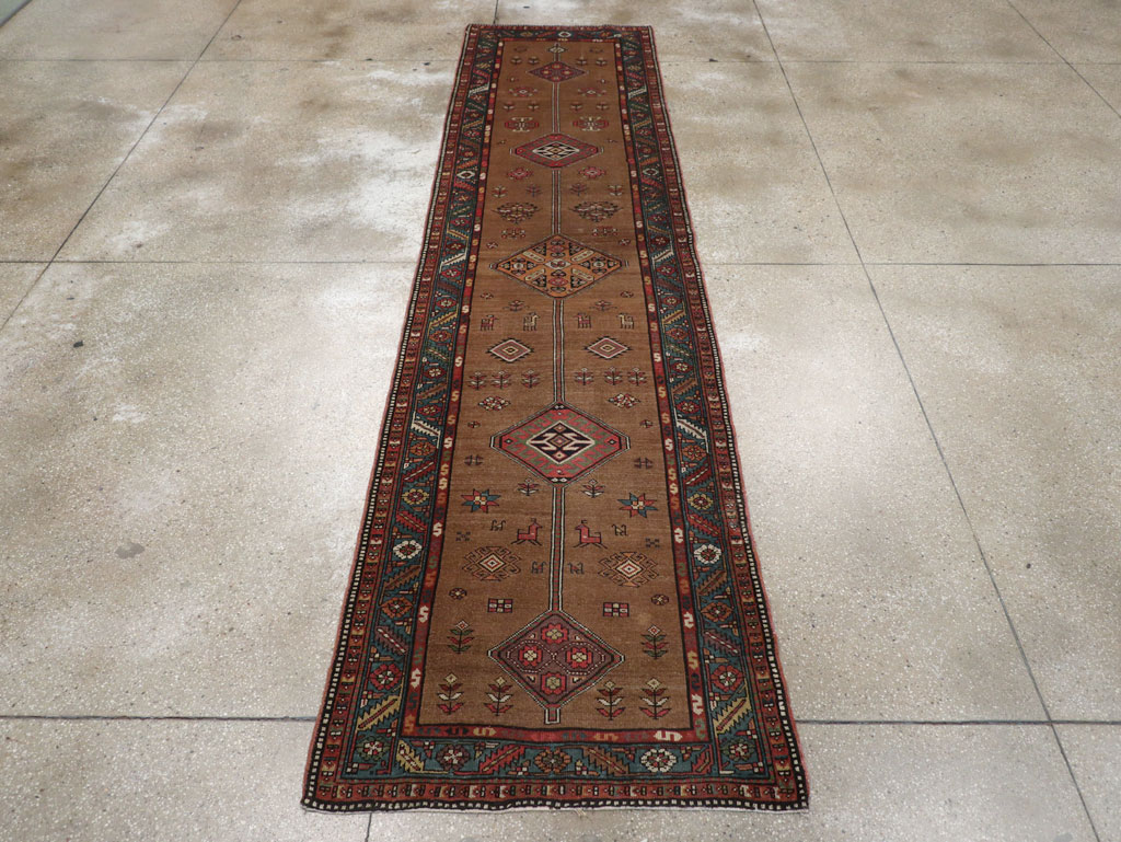 Antique Persian Serab Runner, No.14122 - Gsblank