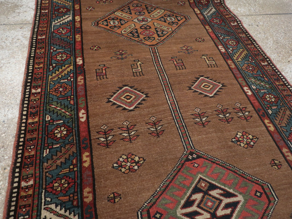 Antique Persian Serab Runner, No.14122 - Gsblank