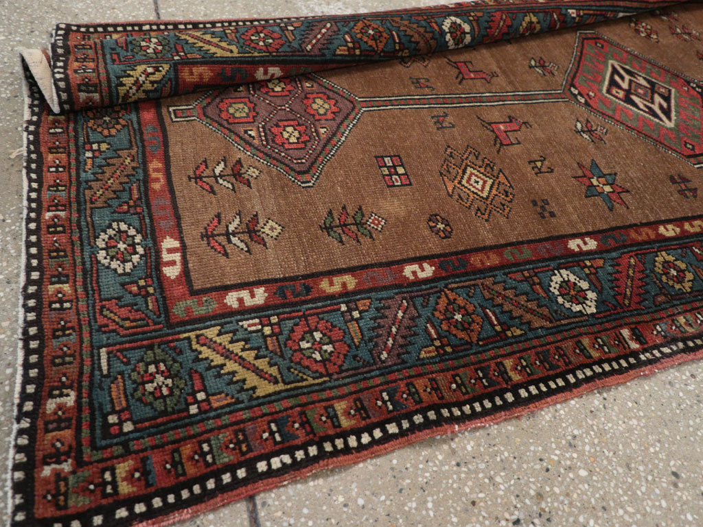Antique Persian Serab Runner, No.14122 - Gsblank