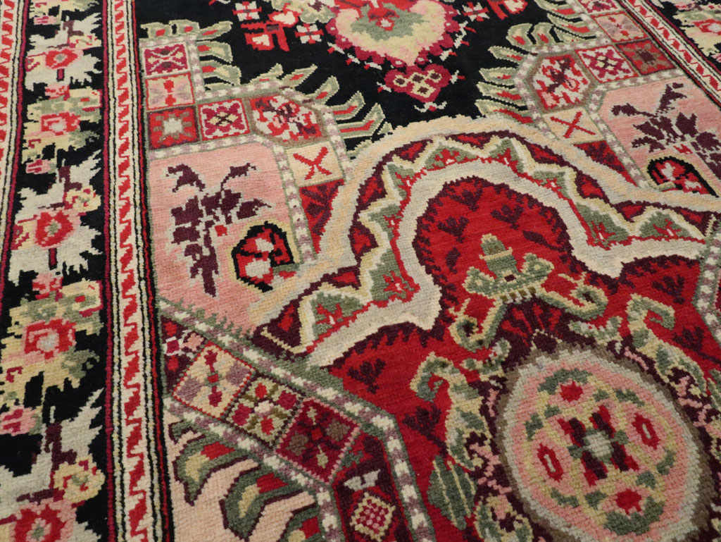 Antique Caucasian Karabagh Runner, No.14123 - Gsblank