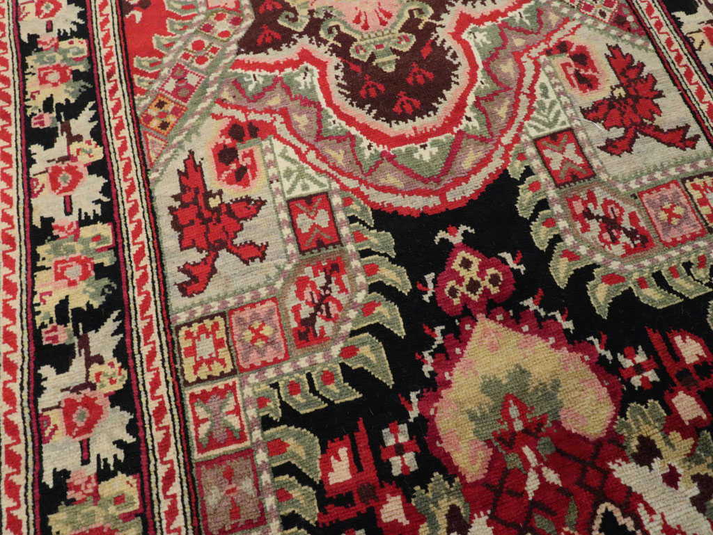 Antique Caucasian Karabagh Runner, No.14123 - Gsblank