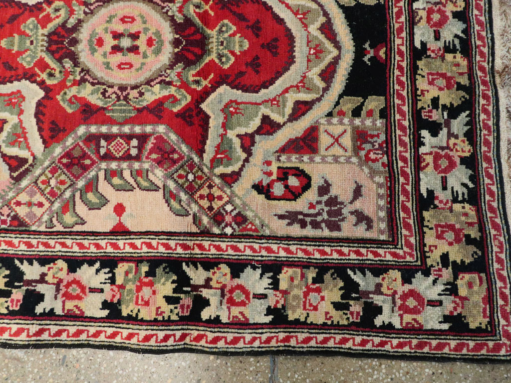 Antique Caucasian Karabagh Runner, No.14123 - Gsblank