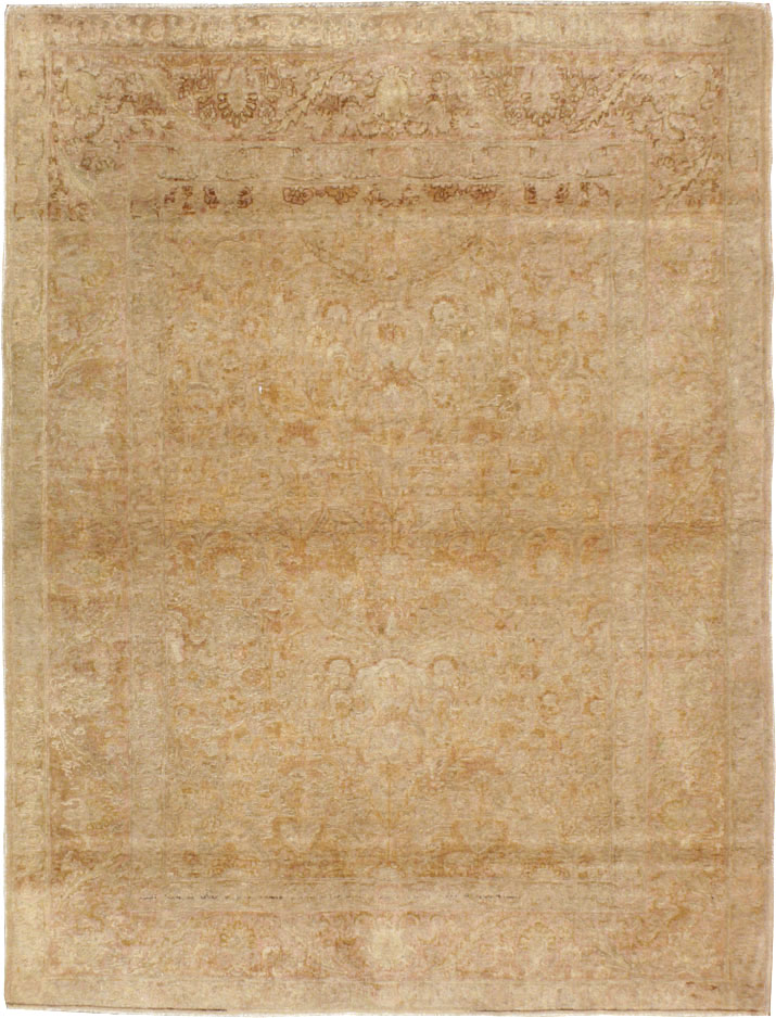 Vintage Persian Tabriz Rug, No.14141 - Gsblank