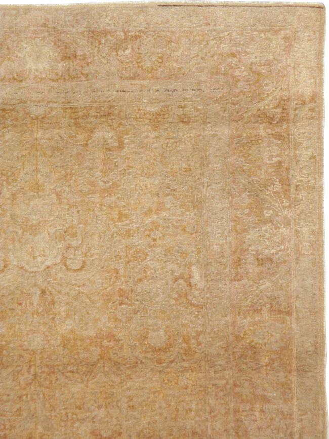 Vintage Persian Tabriz Rug, No.14141 - Gsblank