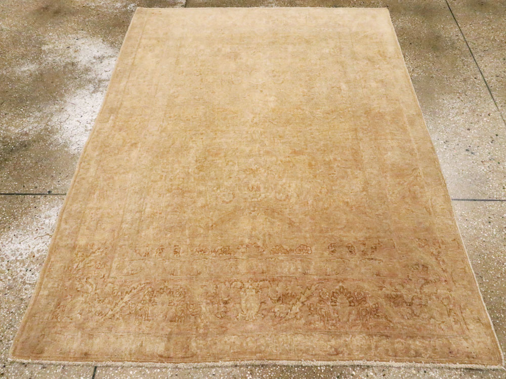 Vintage Persian Tabriz Rug, No.14141 - Gsblank