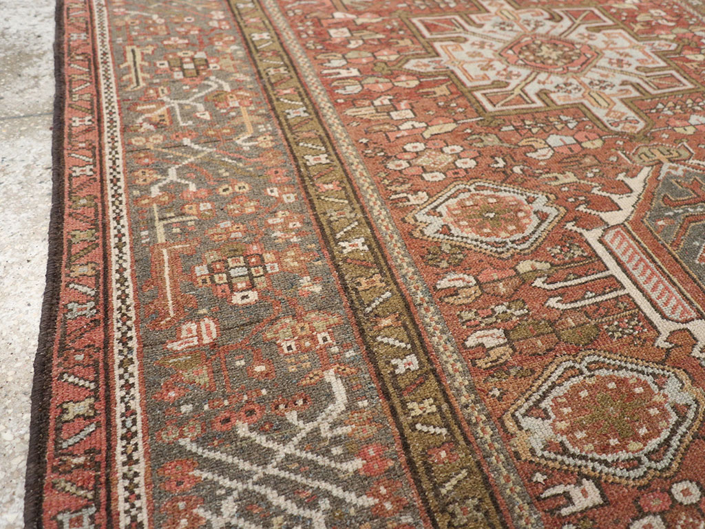Vintage Persian Karajeh Rug, No.14142 - Gsblank