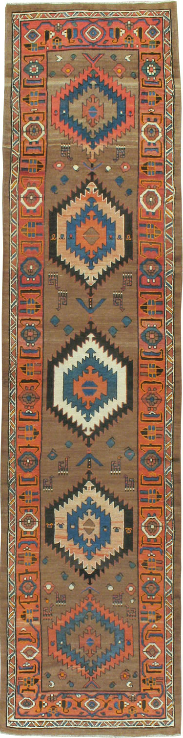 Antique Persian Serab Runner, No.14144 - Gsblank