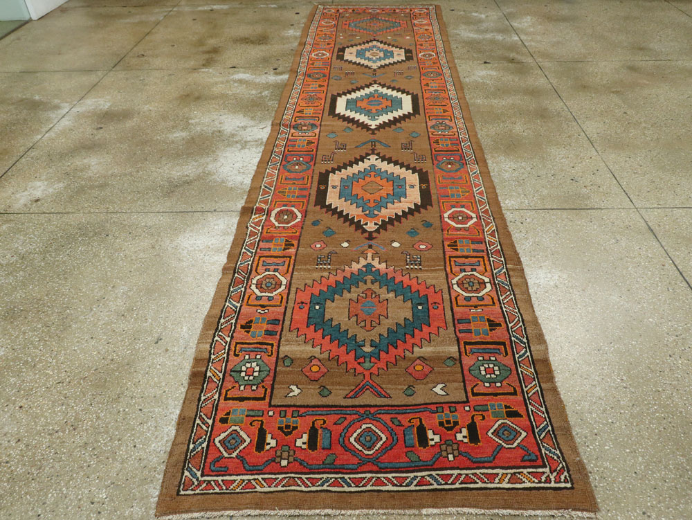 Antique Persian Serab Runner, No.14144 - Gsblank