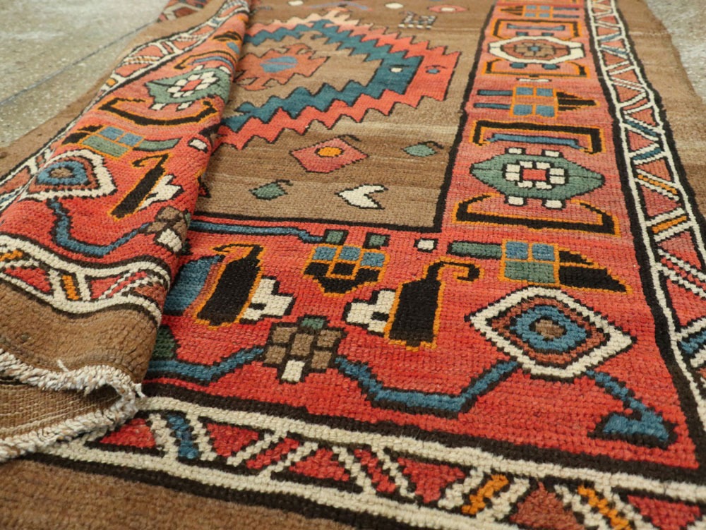 Antique Persian Serab Runner, No.14144 - Gsblank
