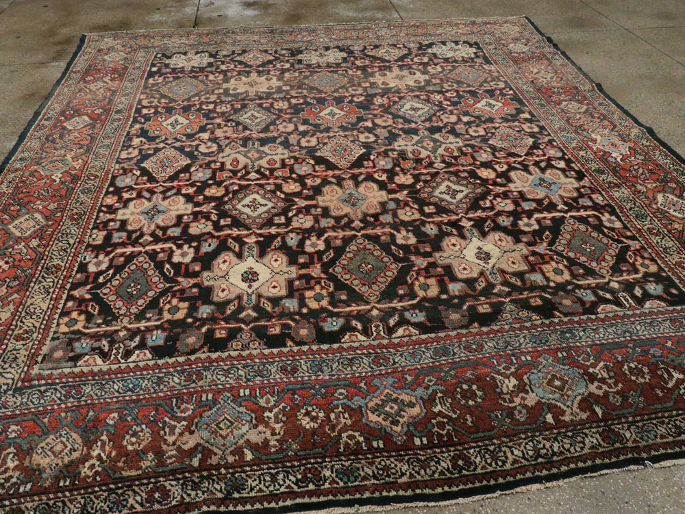 Antique Persian Mahal Carpet, No.14147 - Gsblank