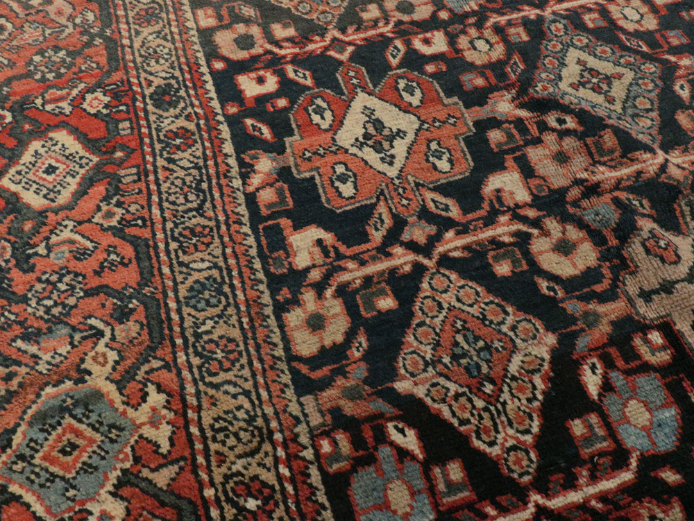 Antique Persian Mahal Carpet, No.14147 - Gsblank