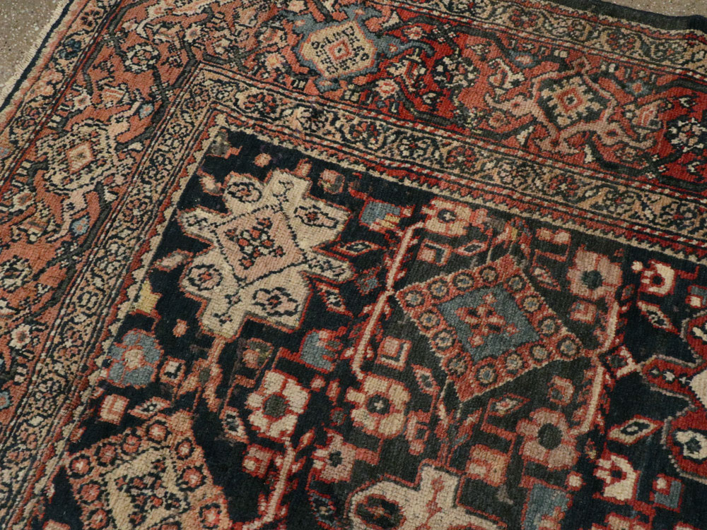 Antique Persian Mahal Carpet, No.14147 - Gsblank