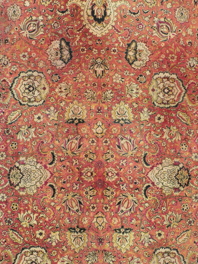 Antique Indian Lahore Carpet, No.14162 - Gsblank