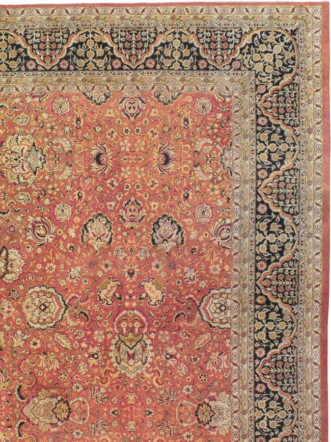 Antique Indian Lahore Carpet, No.14162 - Gsblank