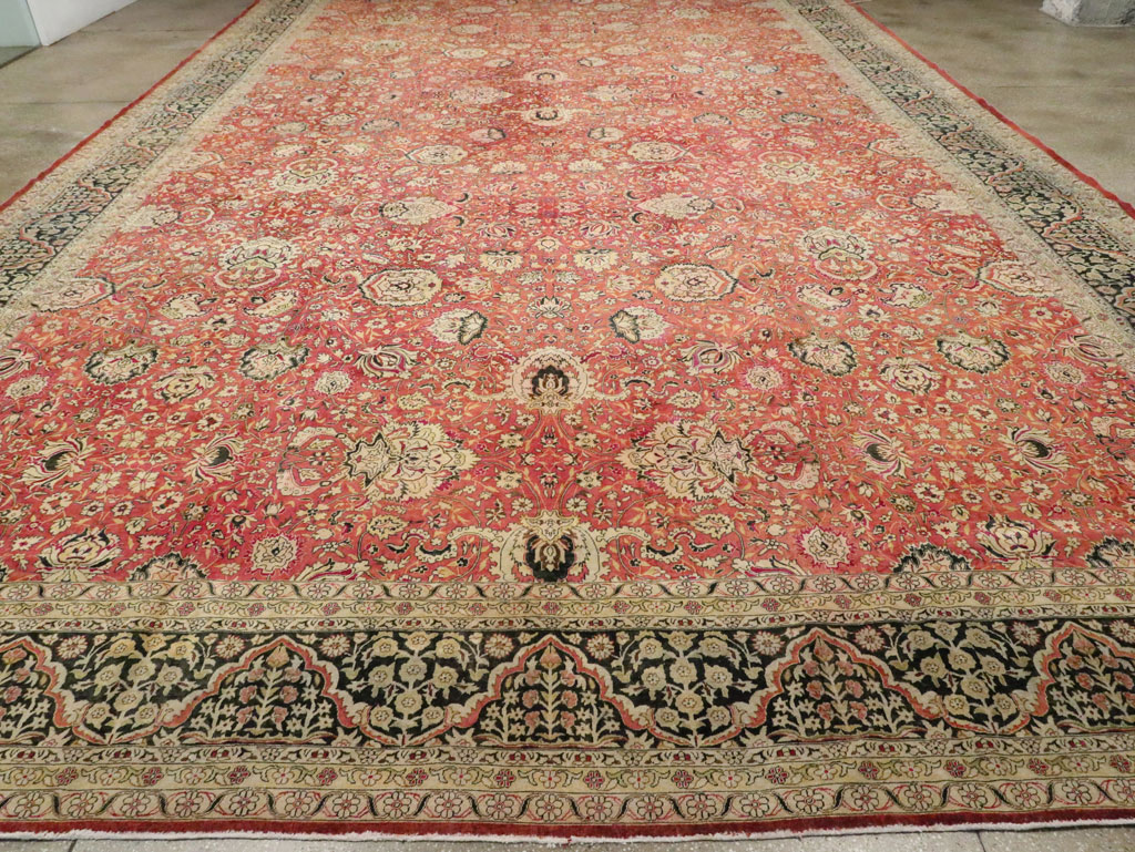 Antique Indian Lahore Carpet, No.14162 - Gsblank