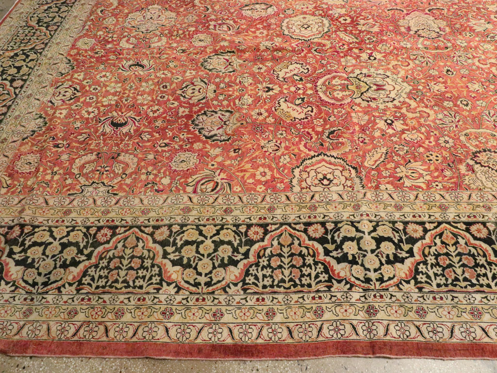 Antique Indian Lahore Carpet, No.14162 - Gsblank
