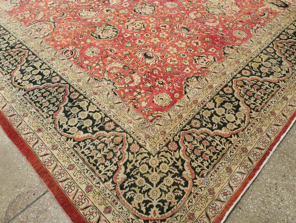 Antique Indian Lahore Carpet, No.14162 - Gsblank