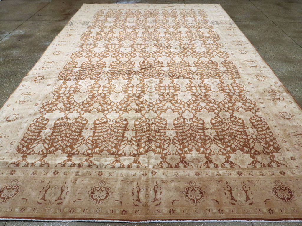Vintage Persian Tabriz Carpet, No.14177 - Gsblank