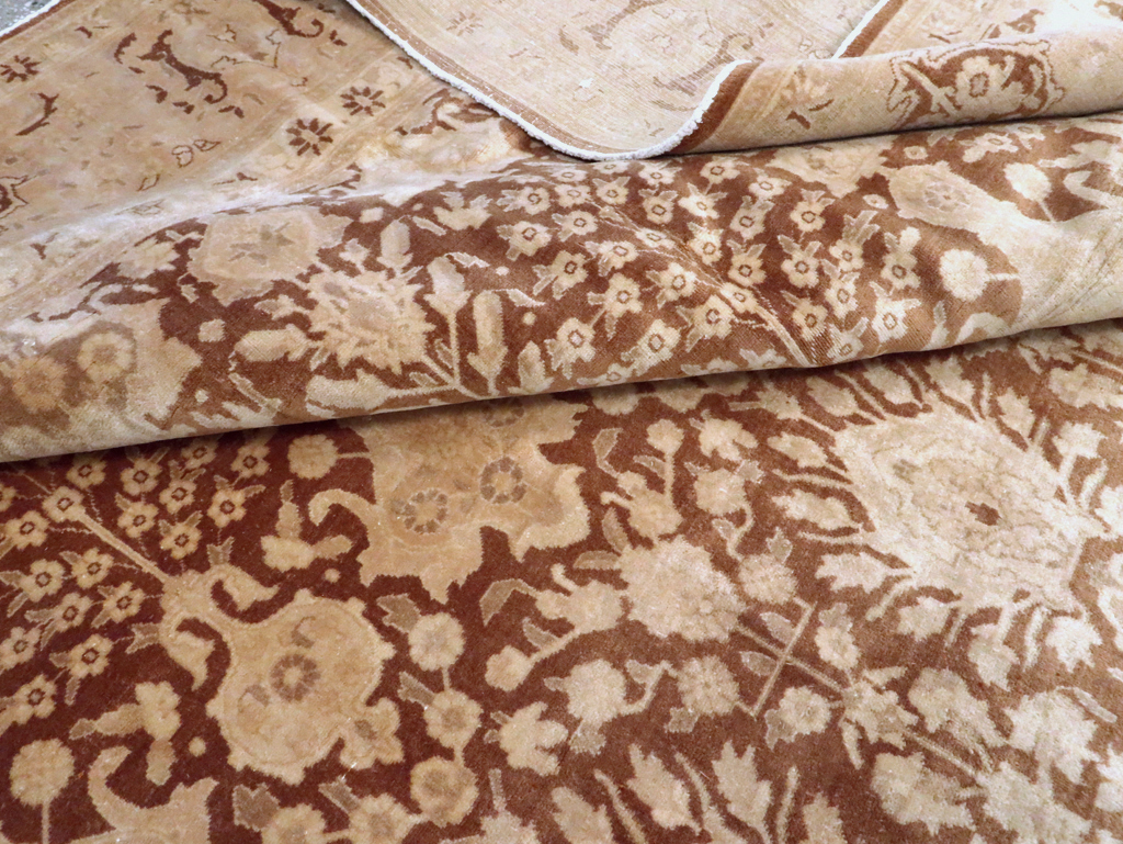 Vintage Persian Tabriz Carpet, No.14177 - Gsblank