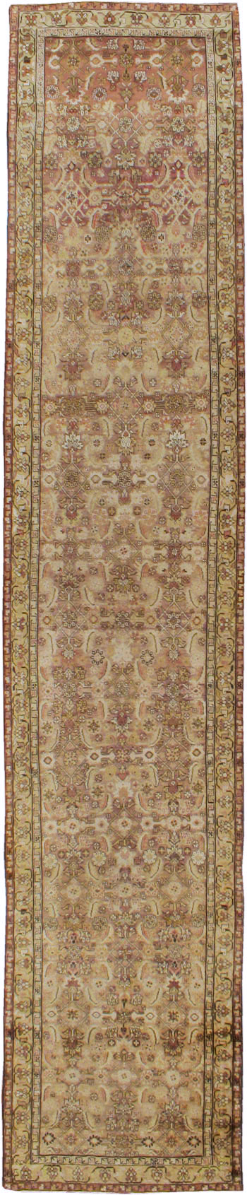 Antique Caucasian Karabagh Runner, No.14186 - Gsblank