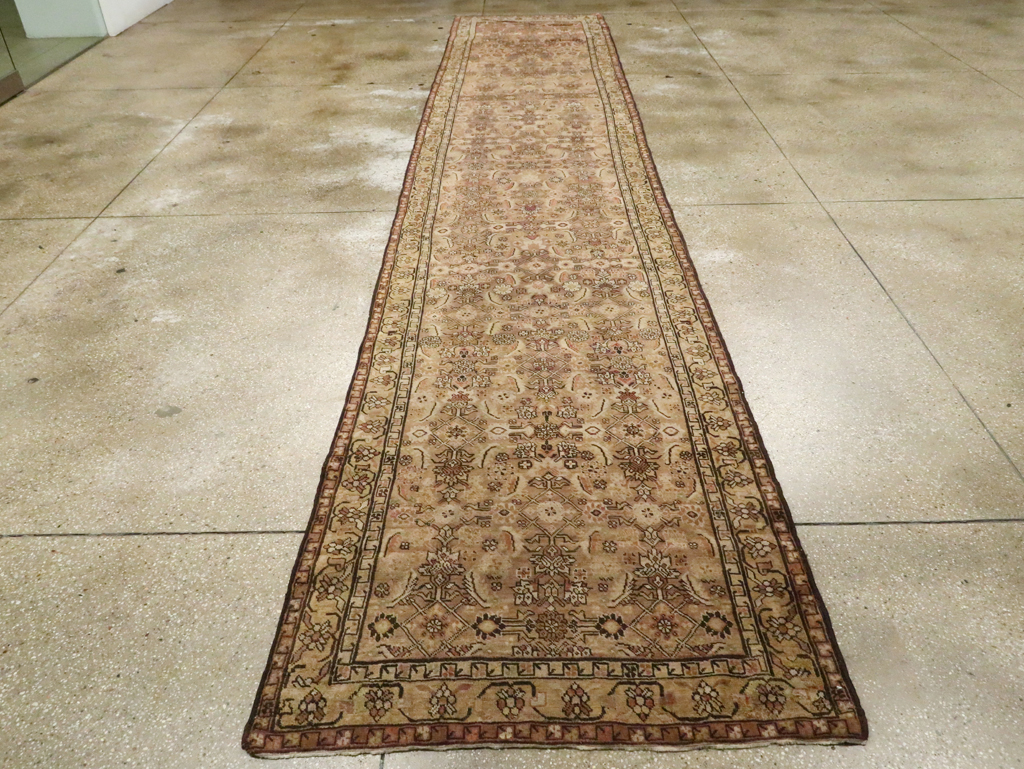 Antique Caucasian Karabagh Runner, No.14186 - Gsblank