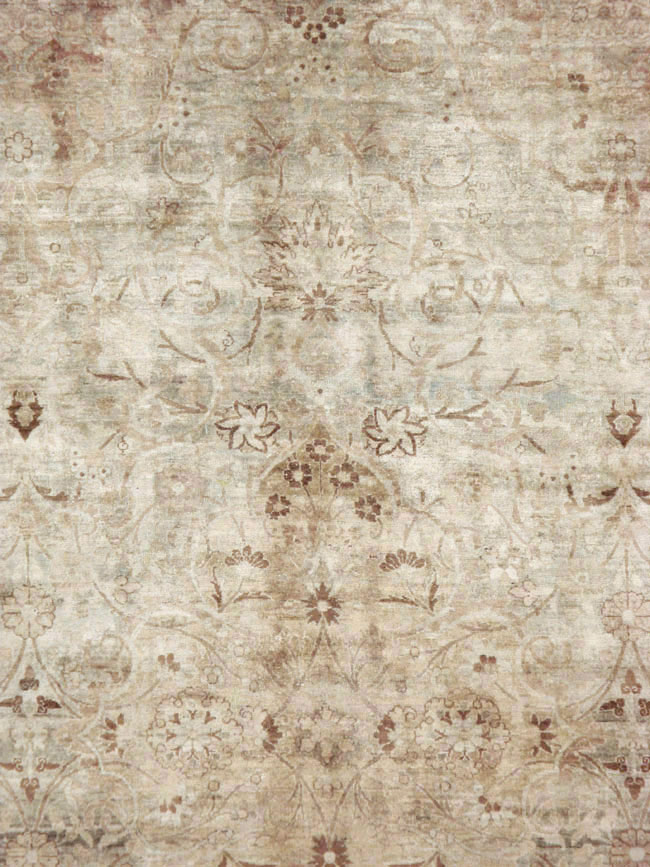 Antique Persian Lavar Kerman Carpet, No.14200 - Gsblank