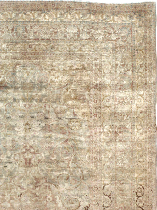 Antique Persian Lavar Kerman Carpet, No.14200 - Gsblank
