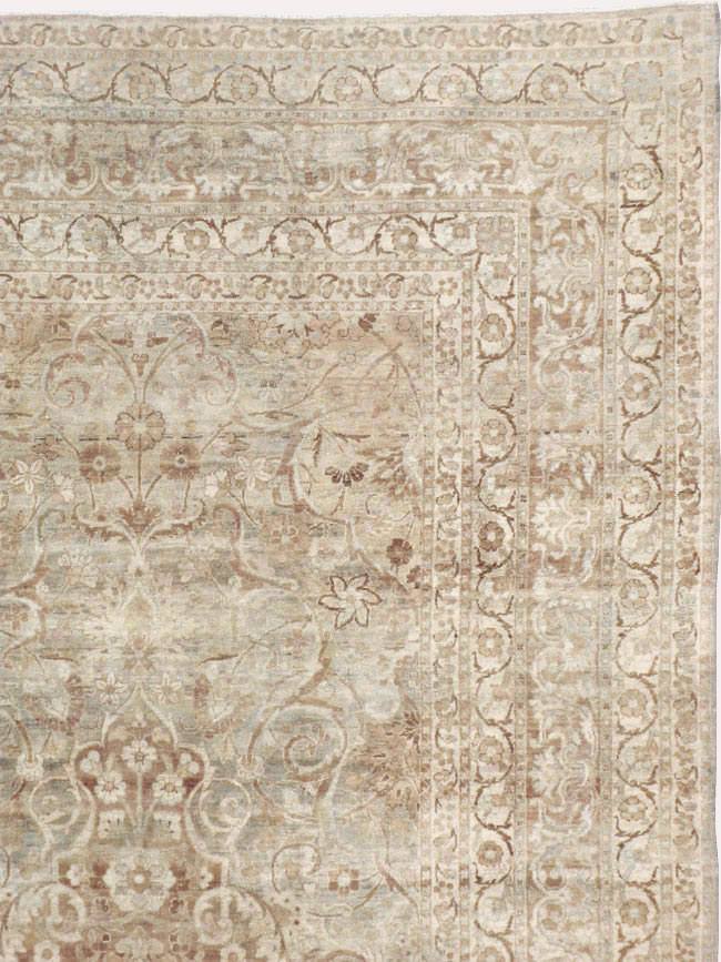 Antique Persian Lavar Kerman Carpet, No.14200 - Gsblank