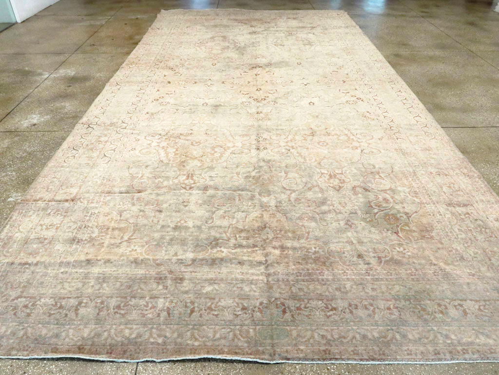 Antique Persian Lavar Kerman Carpet, No.14200 - Gsblank