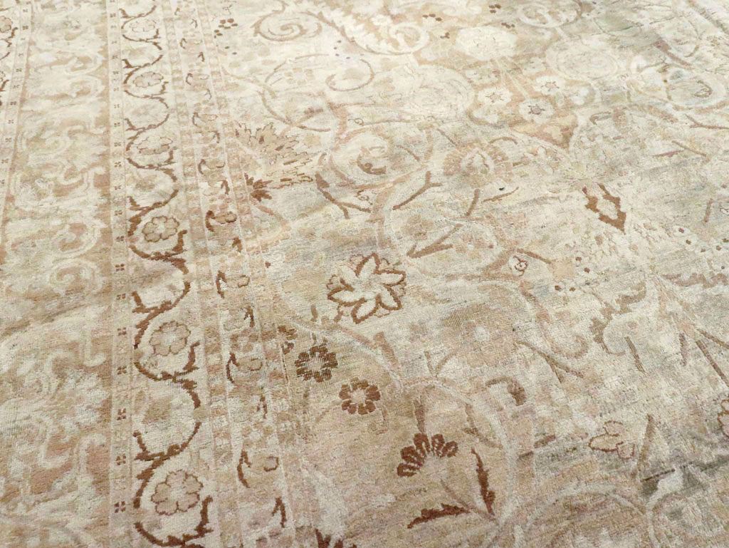 Antique Persian Lavar Kerman Carpet, No.14200 - Gsblank