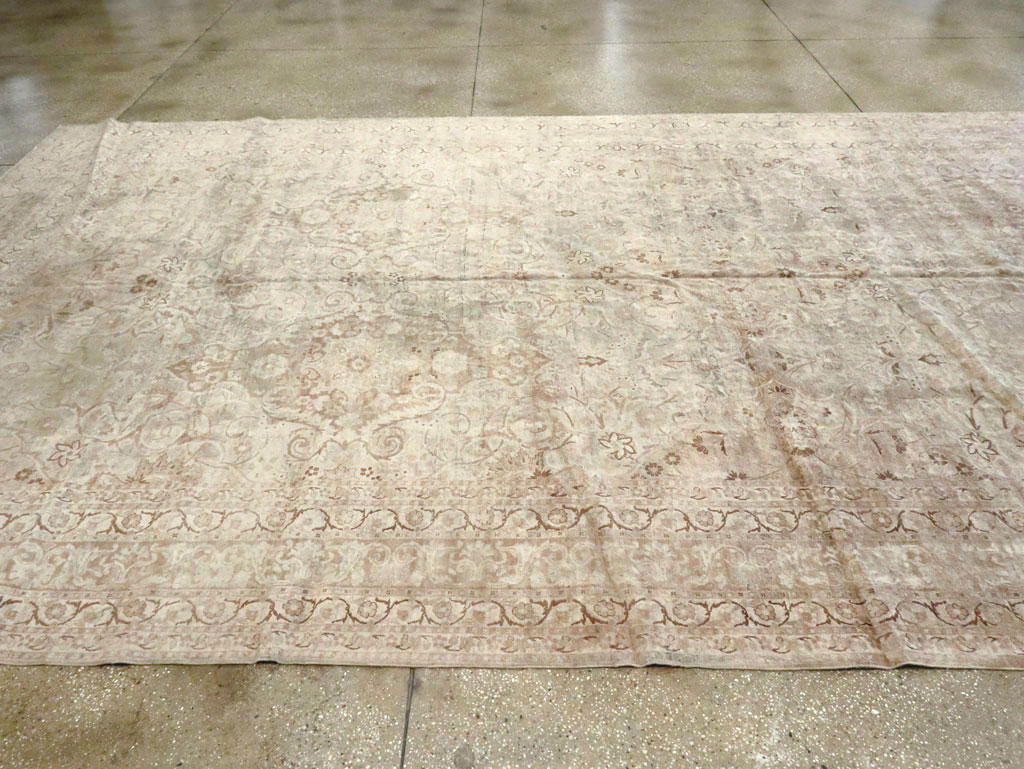 Antique Persian Lavar Kerman Carpet, No.14200 - Gsblank