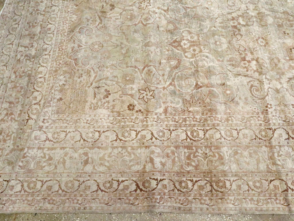 Antique Persian Lavar Kerman Carpet, No.14200 - Gsblank