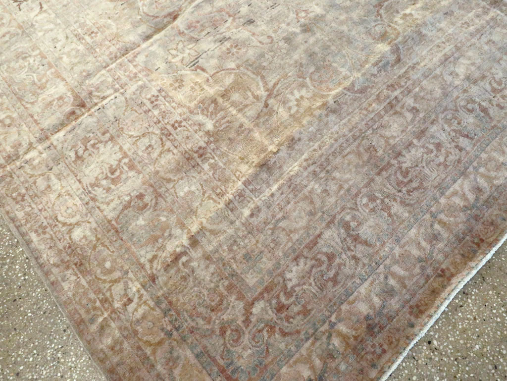 Antique Persian Lavar Kerman Carpet, No.14200 - Gsblank