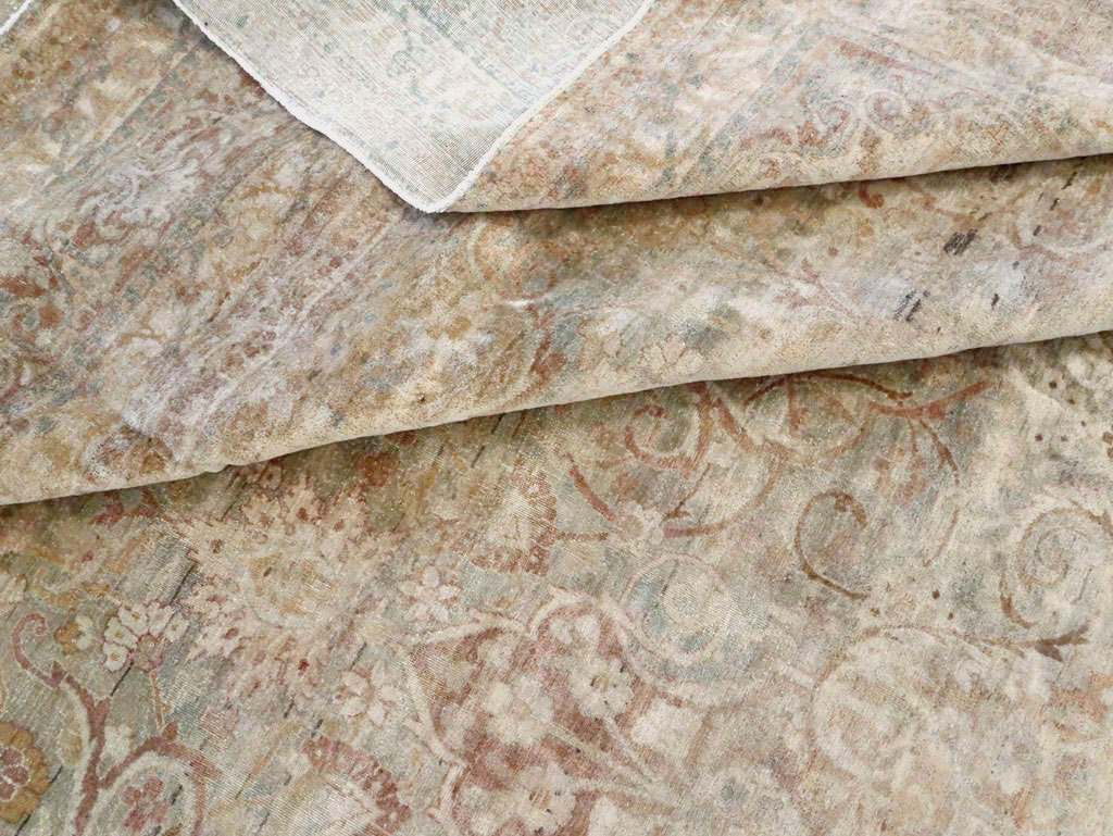 Antique Persian Lavar Kerman Carpet, No.14200 - Gsblank