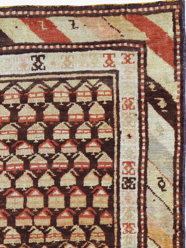Antique Persian Kurd Rug, No.14205 - Gsblank
