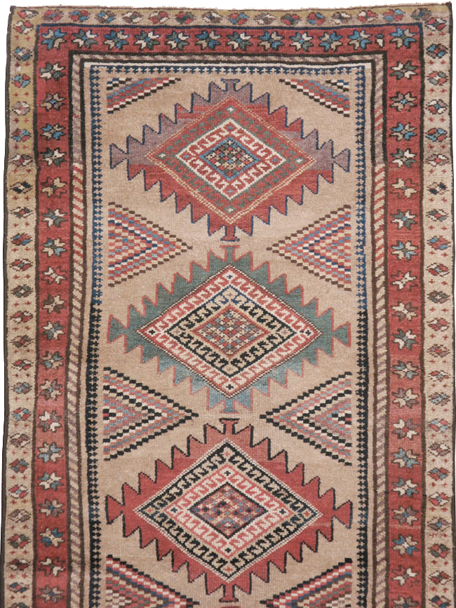 Antique Persian Serab Runner, No.14219 - Gsblank