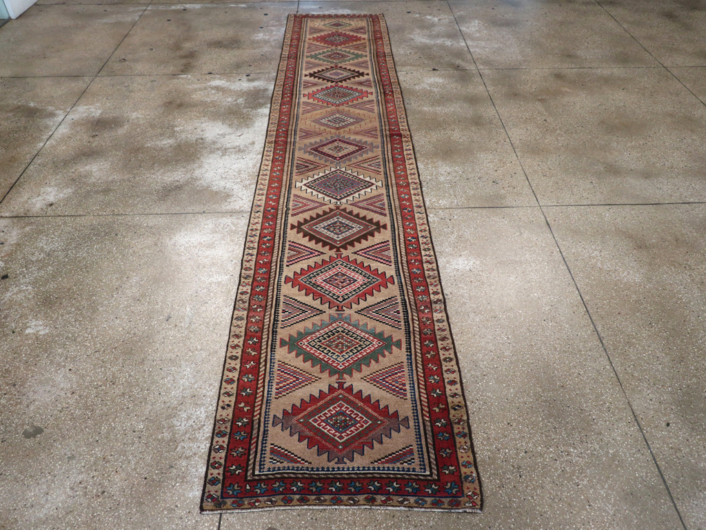 Antique Persian Serab Runner, No.14219 - Gsblank