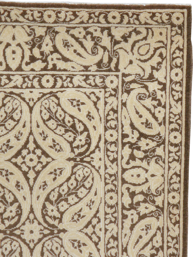 Modern Persian Tabriz Rug, No.14223 - Gsblank